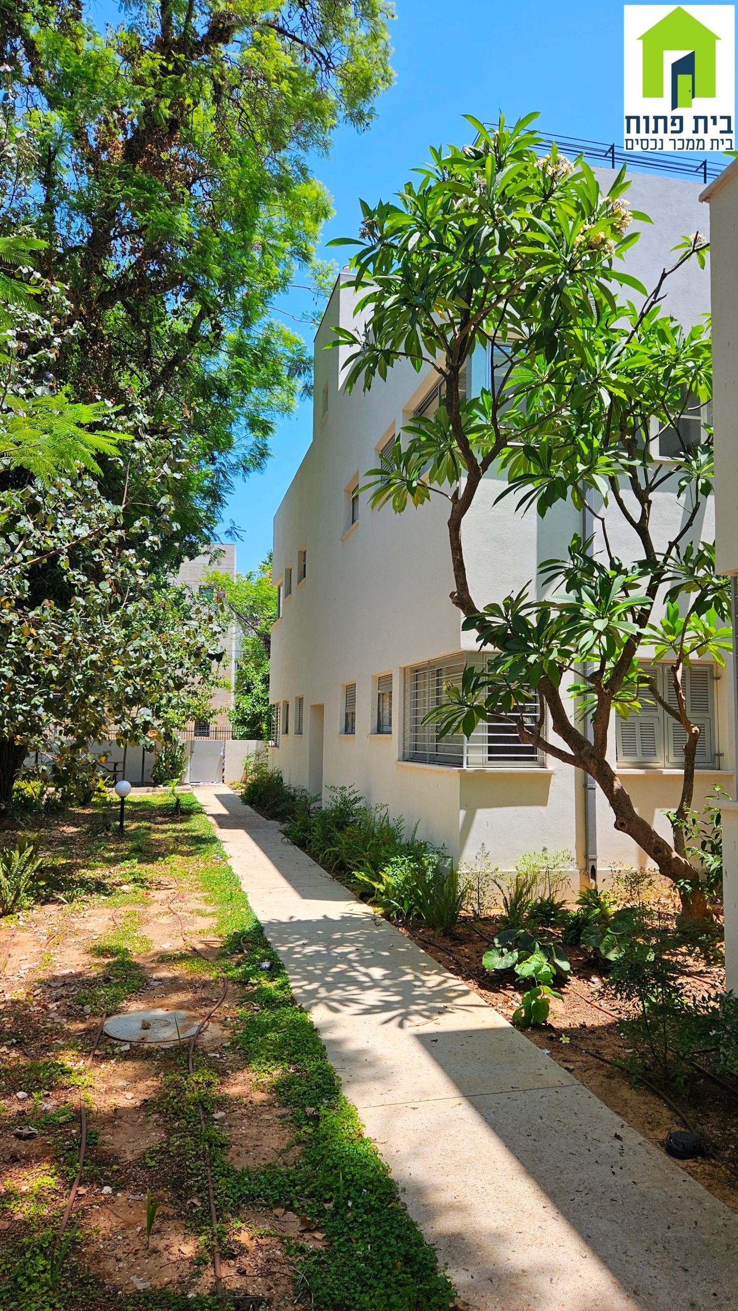 For sale an amazing garden apt. in the heart TLV